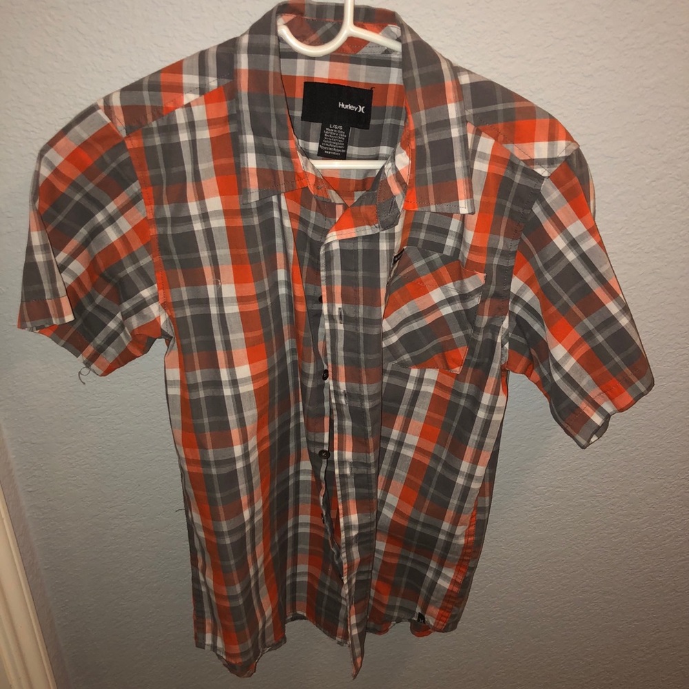 Hurley Boys Button Down Shirt